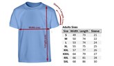 Adult Red Sea Map Printed T- Shirt